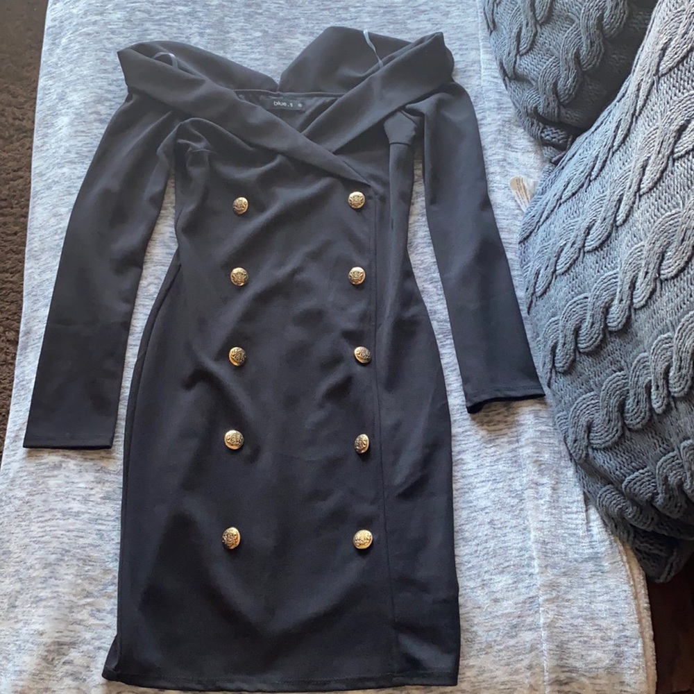 New stylish black dress